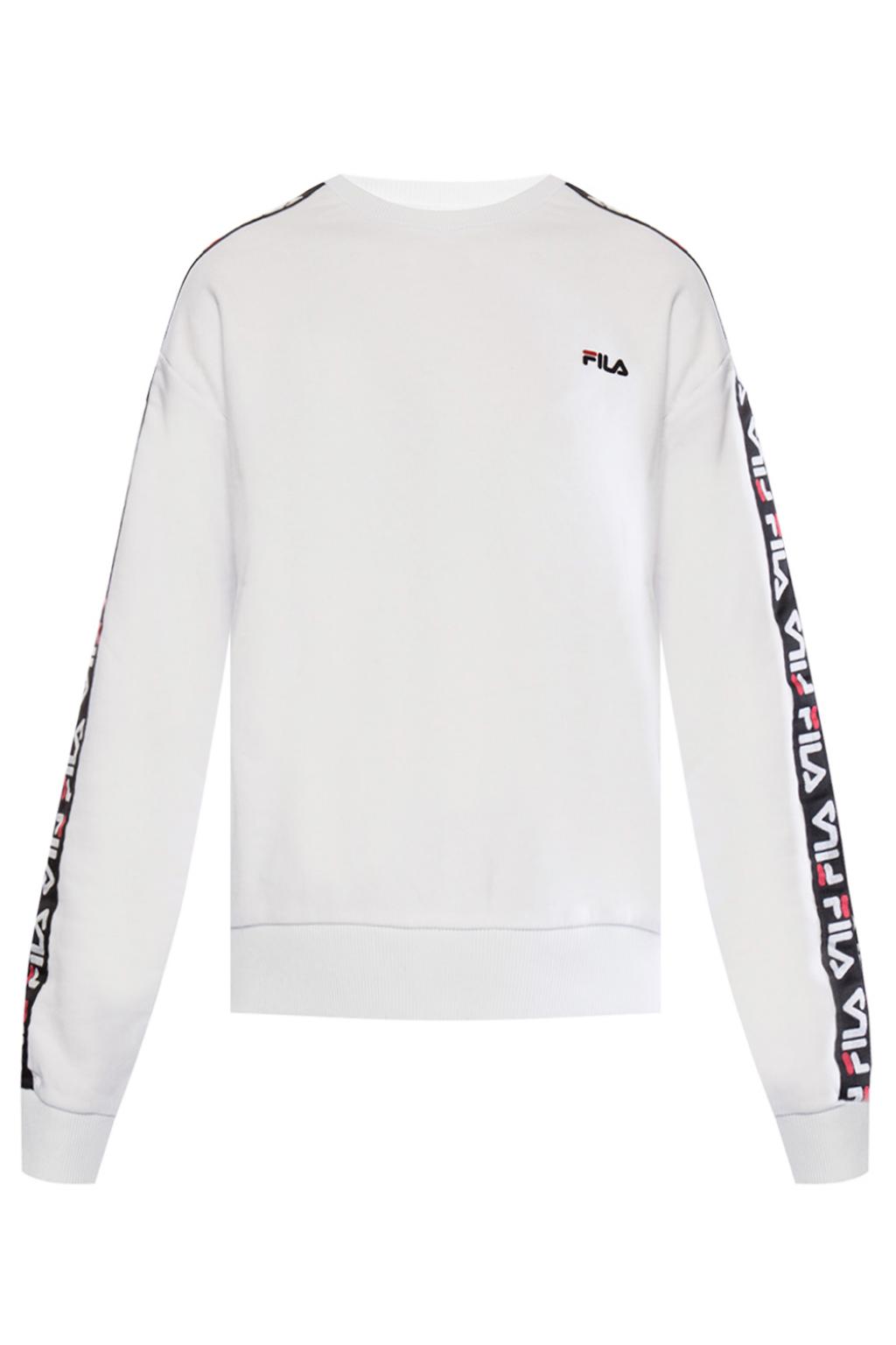 Fila panel cheap logo crew sweatshirt